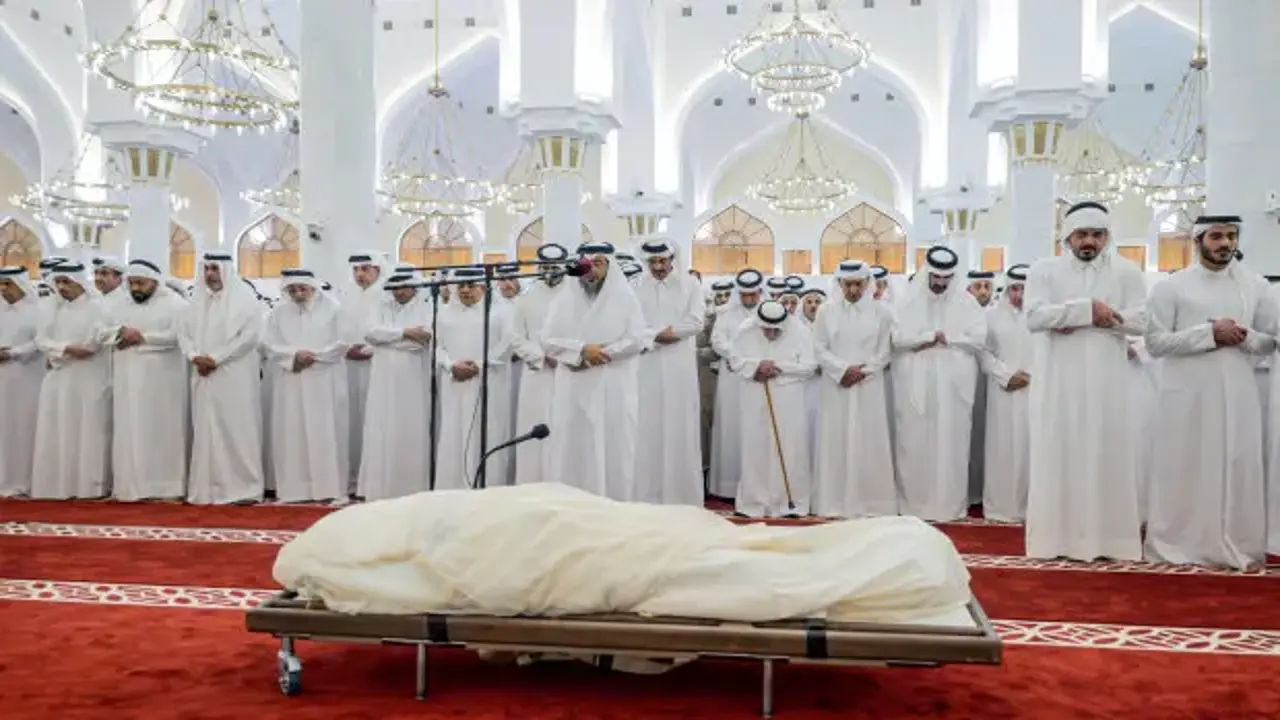 Eski Katar Emiri Hamad bin Halife Al Sani son yolculuğuna uğurlandı