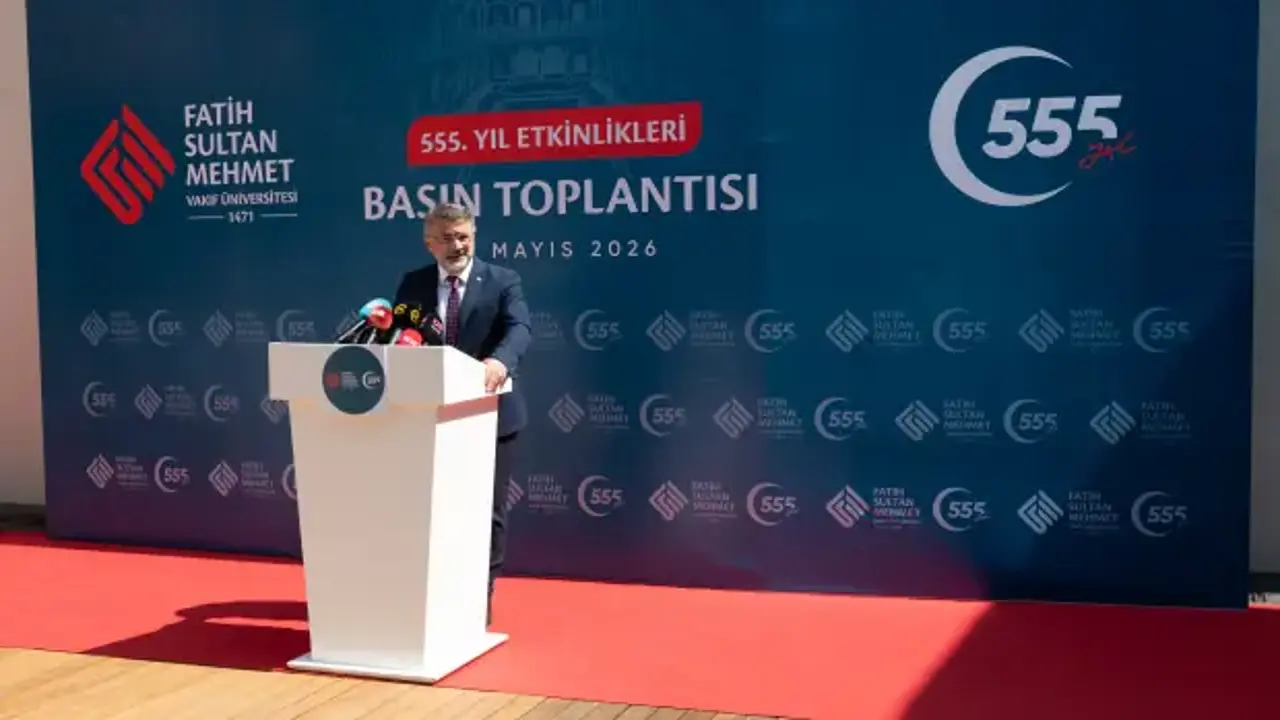 Fatih Sultan Mehmet Vakıf Üniversitesi kuruluşunun 555. yılını 55 etkinlikle kutlayacak