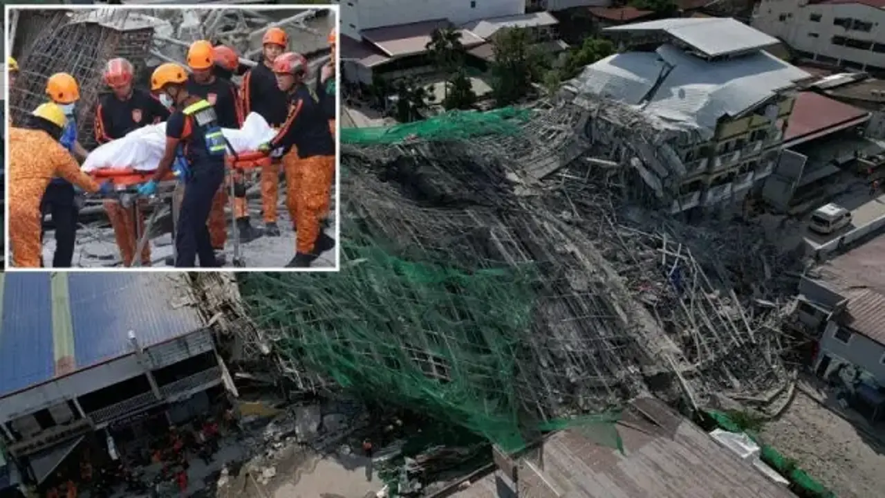 Filipinler'de bina çöktü! Ölü sayısı 17'ye yükseldi
