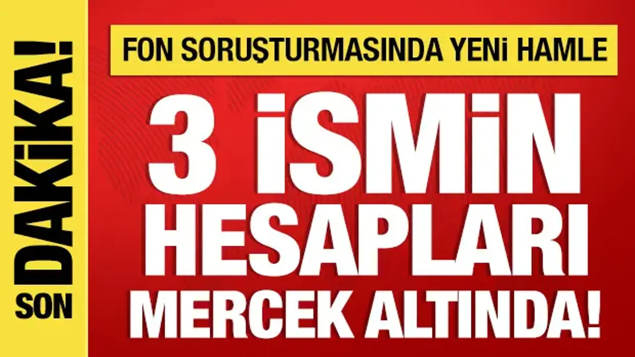 Fon soruşturmasında yeni hamle: Hisse virmanları mercek altında!