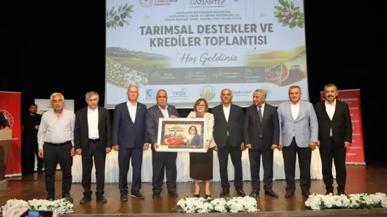 Gaziantep’te tarımsal destekler ve krediler toplantısı düzenlendi