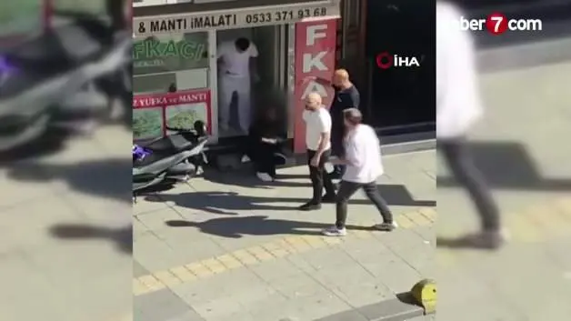Gaziosmanpaşa'da eski sevgili dehşeti kamerada
