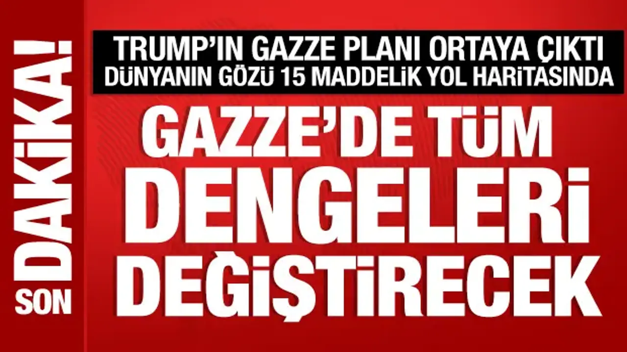 Gazze'de tüm dengeleri değiştirecek plan! Barış Kurulu yol haritasını açıkladı