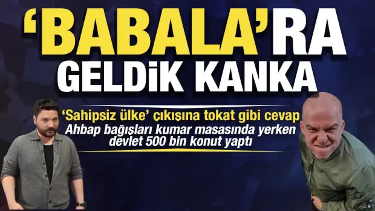 Gökhan Özoğuz’un “sahipsiz ülke” açıklamasına tokat: Devlet 500 bin konut yaptı! Ya ahbap