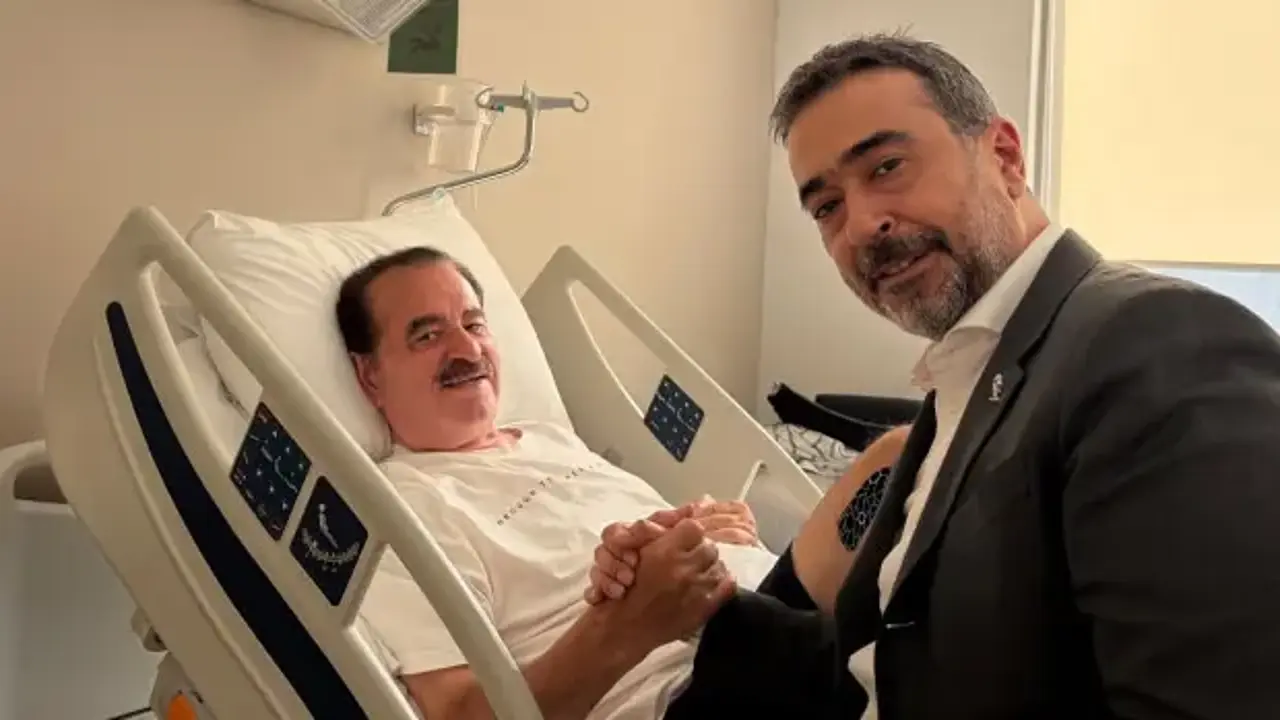 Hakan Han Özcan'dan İbrahim Tatlıses'e geçmiş olsun ziyareti