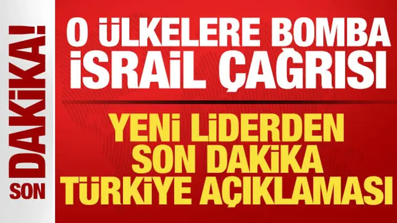 Hamas'ın yeni liderinden son dakika Türkiye açıklaması! O ülkelere bomba İsrail çağrısı