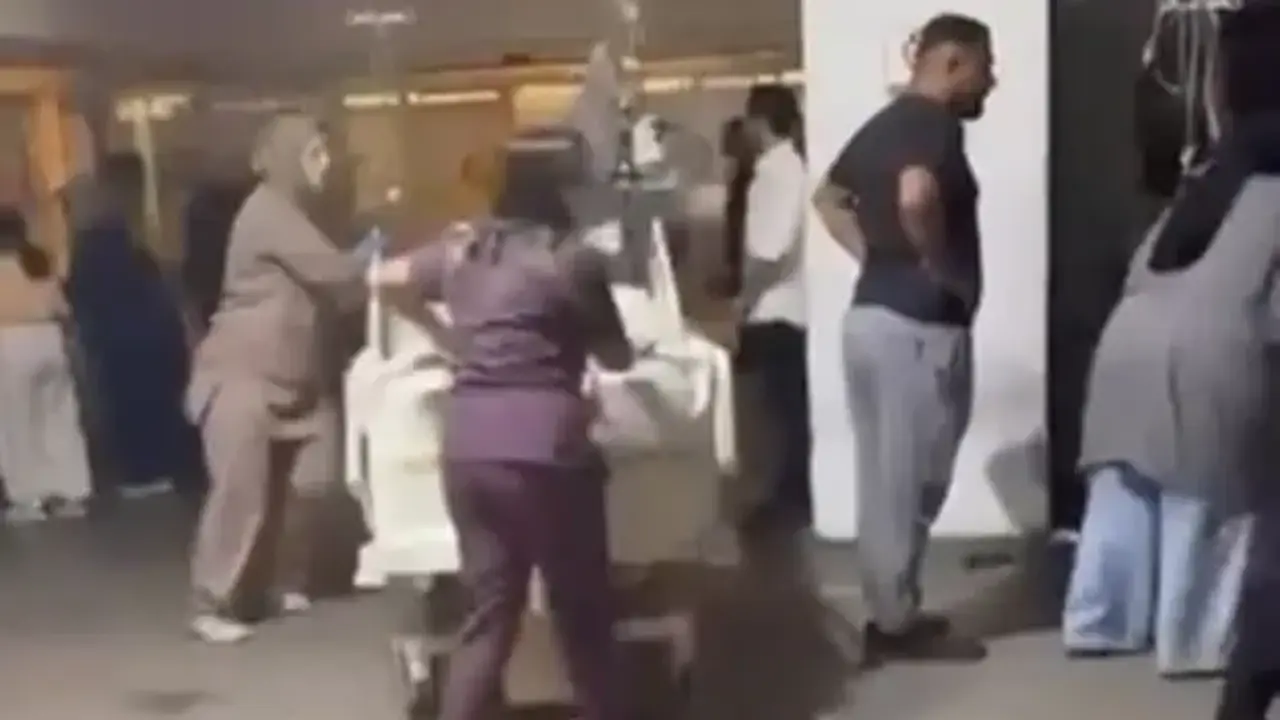 Hastanenin yoğun bakım ünitesinde korkutan yangın
