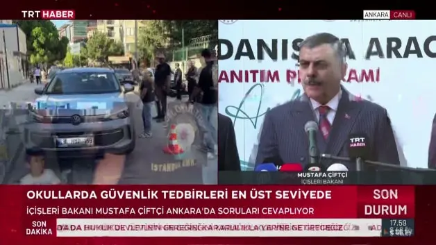 İçişleri Bakanı duyurdu: 31 bin görevli bu yıl ilk kez okullarda görev aldı