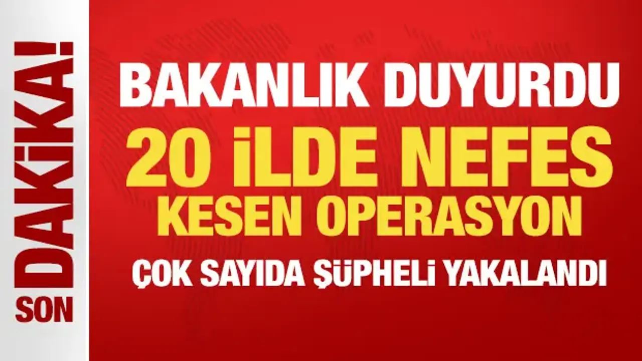 İçişleri Bakanlığı duyurdu: 5 günde 193 şüpheli yakalandı, 78'i tutuklandı