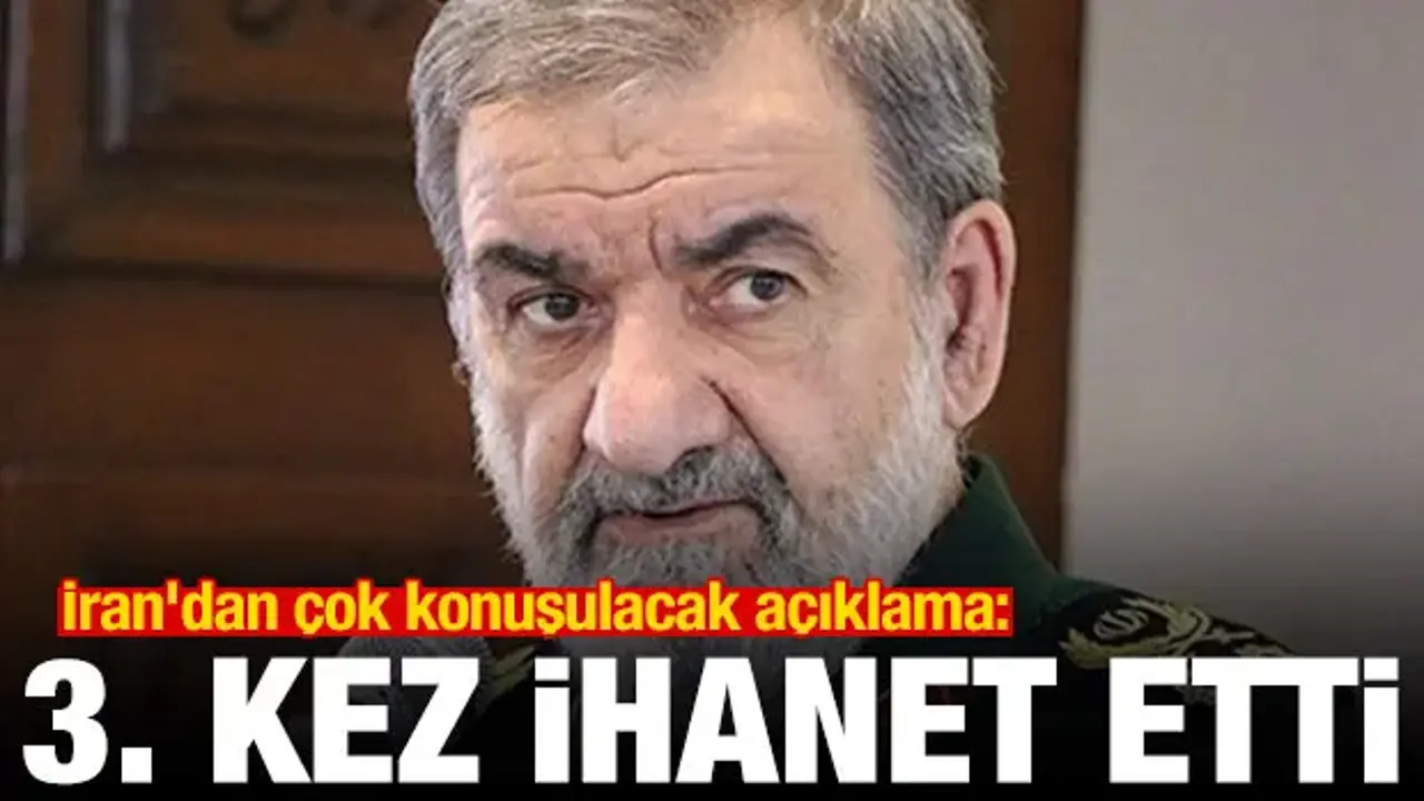 İran'dan çarpıcı açıklama: Trump üçüncü kez ihanet etti