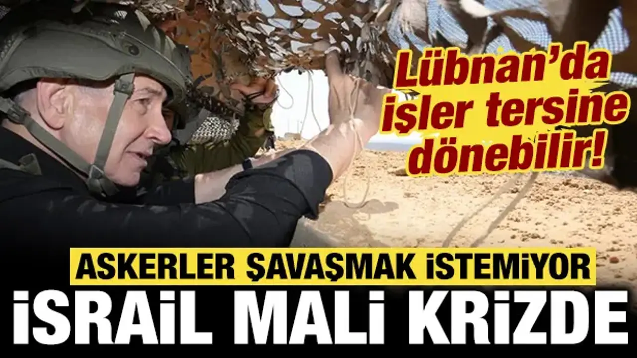 İsrail ordusu mali krizde: İşgalci askerler savaşmak istemiyor!