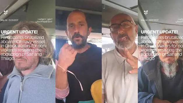İsrail'den Sumud Filosu'nda 34 aktiviste ağır darp: 60 kişi açlık grevi başlattı
