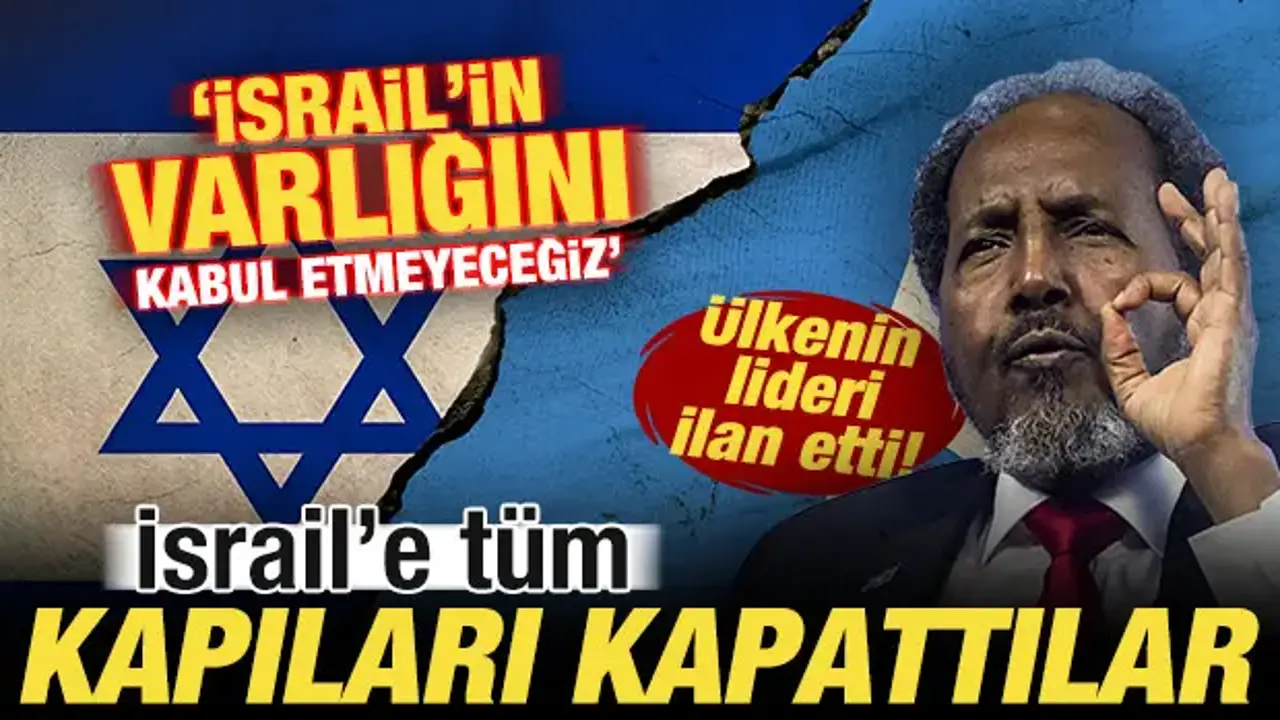 İsrail'e kapıları kapattılar! Ülkenin lideri ilan etti: İsrail varlığını kabul etmeyeceğiz