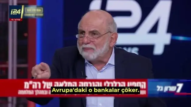 İsrailli Ekonomist Şlomo Maoz'dan AB'ye açık tehdit: Bankalarını bir hafta içinde çökertiriz