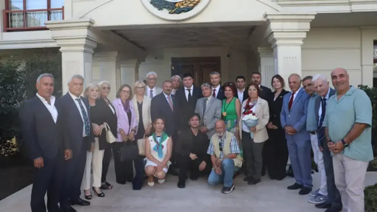 İSTAD’dan Azerbaycan İstanbul başkonsolosu Zamin Aliyev’e hayırlı olsun ziyareti