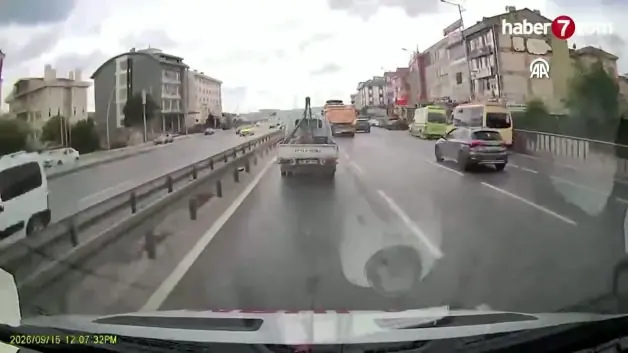 İstanbul'da ambulansa yol vermeyen sürücü yakalandı