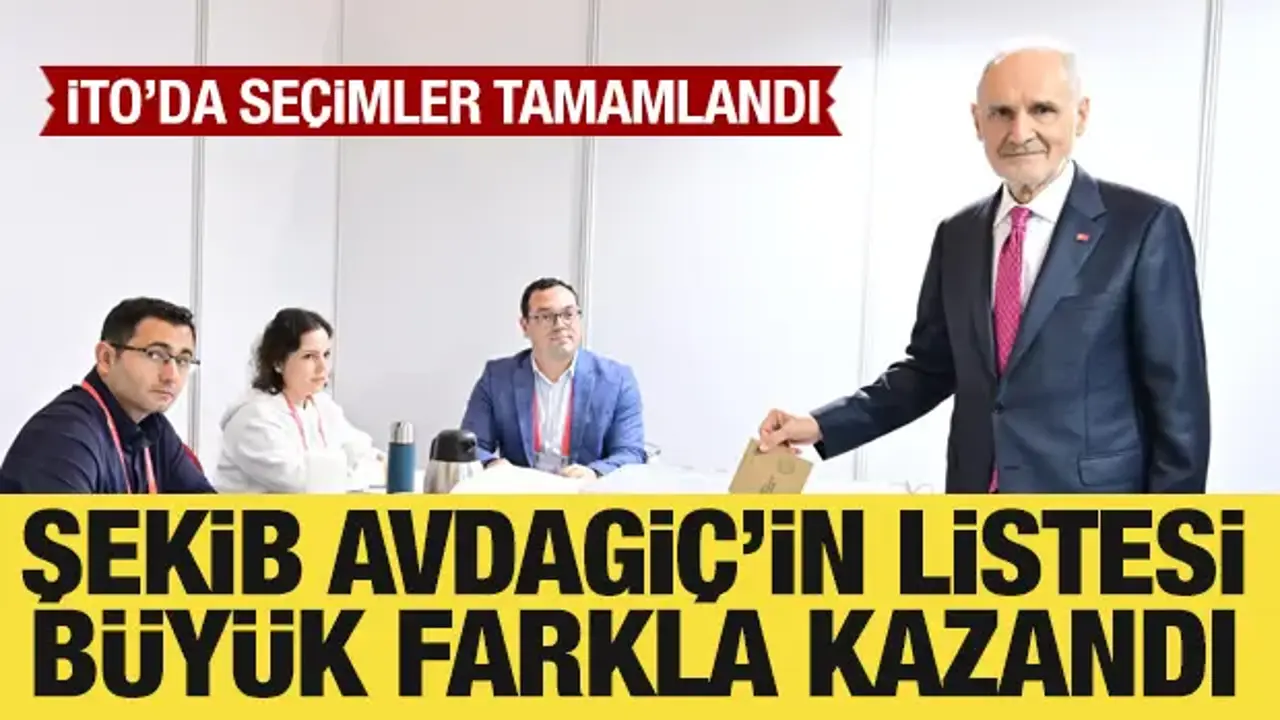 İTO seçimlerinde Şekib Avdagiç’in listesi seçimleri büyük farkla kazandı