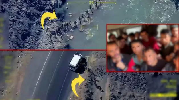 Jandarma yurda kaçak yoldan giren göçmeleri kıskıvrak yakaladı
