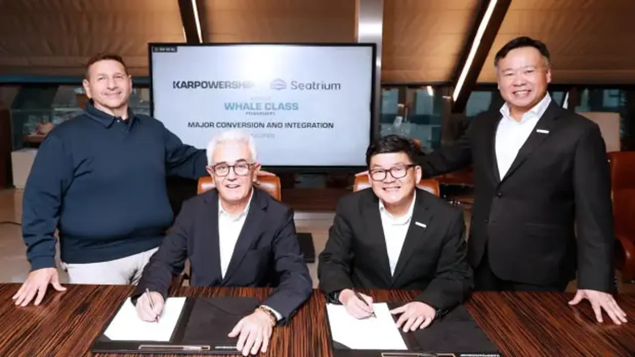 Karpowership ve Seatrium beş Whale sınıfı Powership için sözleşme imzaladı