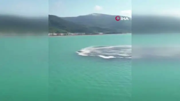 Kastamonu'da ilginç olay: Deniz 10 dakika boyunca kabardı