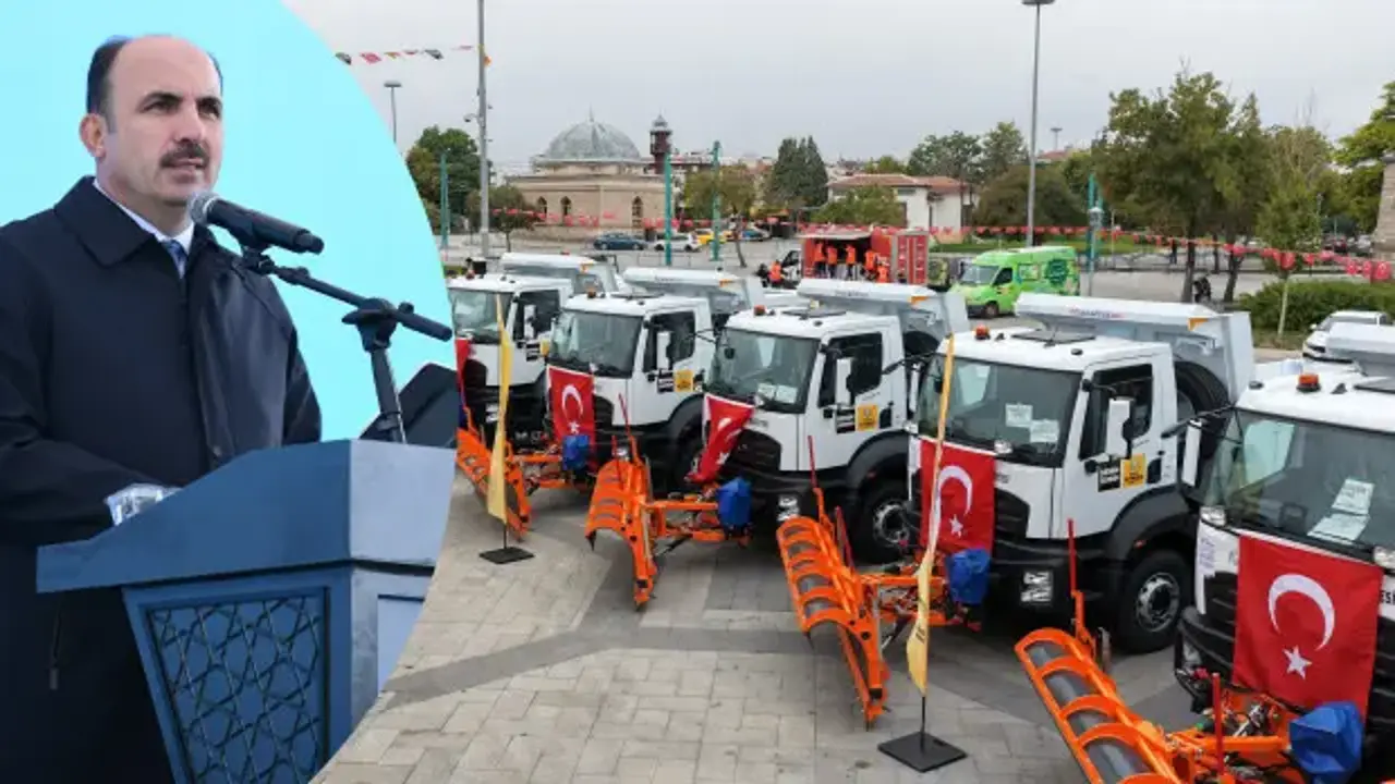 Konya'ya 54 yeni araç: Toplam bedelleri 419 milyon lira