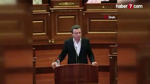 Kosova Başbakanı Kurti'ye muhalefet milletvekilinden yumurtalı saldırı