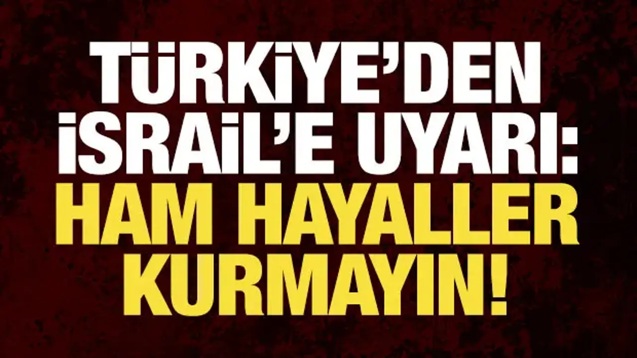 Kurtulmuş'tan İsrail'e net mesaj: Ham hayaller kurmayın, bölgeyi toparlayacağız