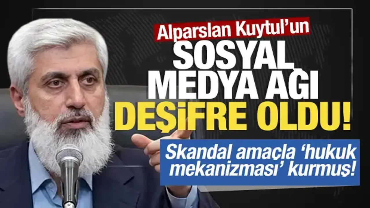 Kuytul'un sosyal medya ağı deşifre oldu: Hukuk mekanizması kurmuş!