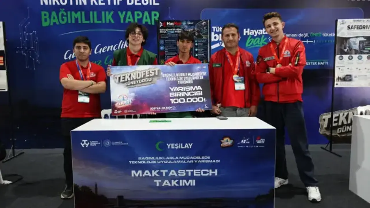 Liselilerden sanal kumar ve dijital bağımlılığa karşı ödüllü MasMad kalkanı