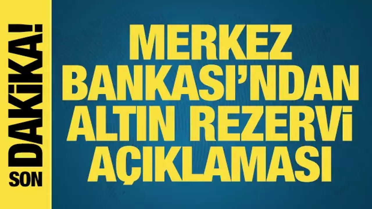 Merkez Bankası Başkanı Fatih Karahan'dan altın rezervi açıklaması
