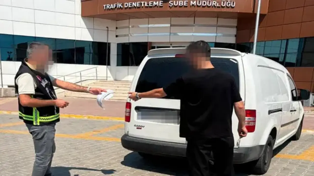 Mersin'de trafikte kavga eden iki sürücüye 362 bin lira ceza