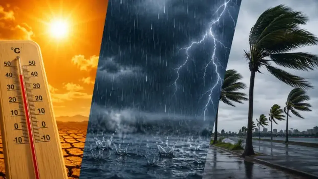 Meteoroloji illeri tek tek uyardı! 40 derece, sağanak ve fırtına aynı haritada...