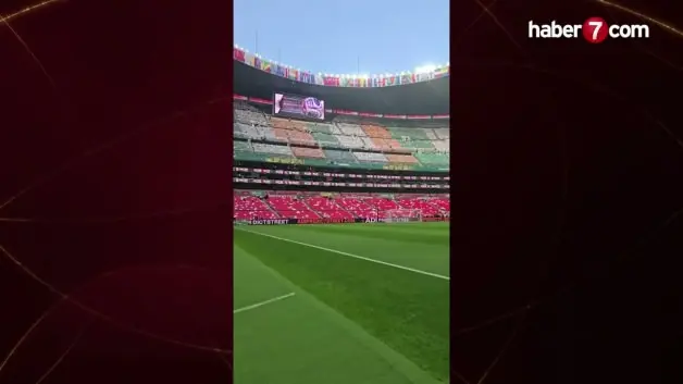 Mexico City Stadyumu, açılış karşılaşması için hazır durumda