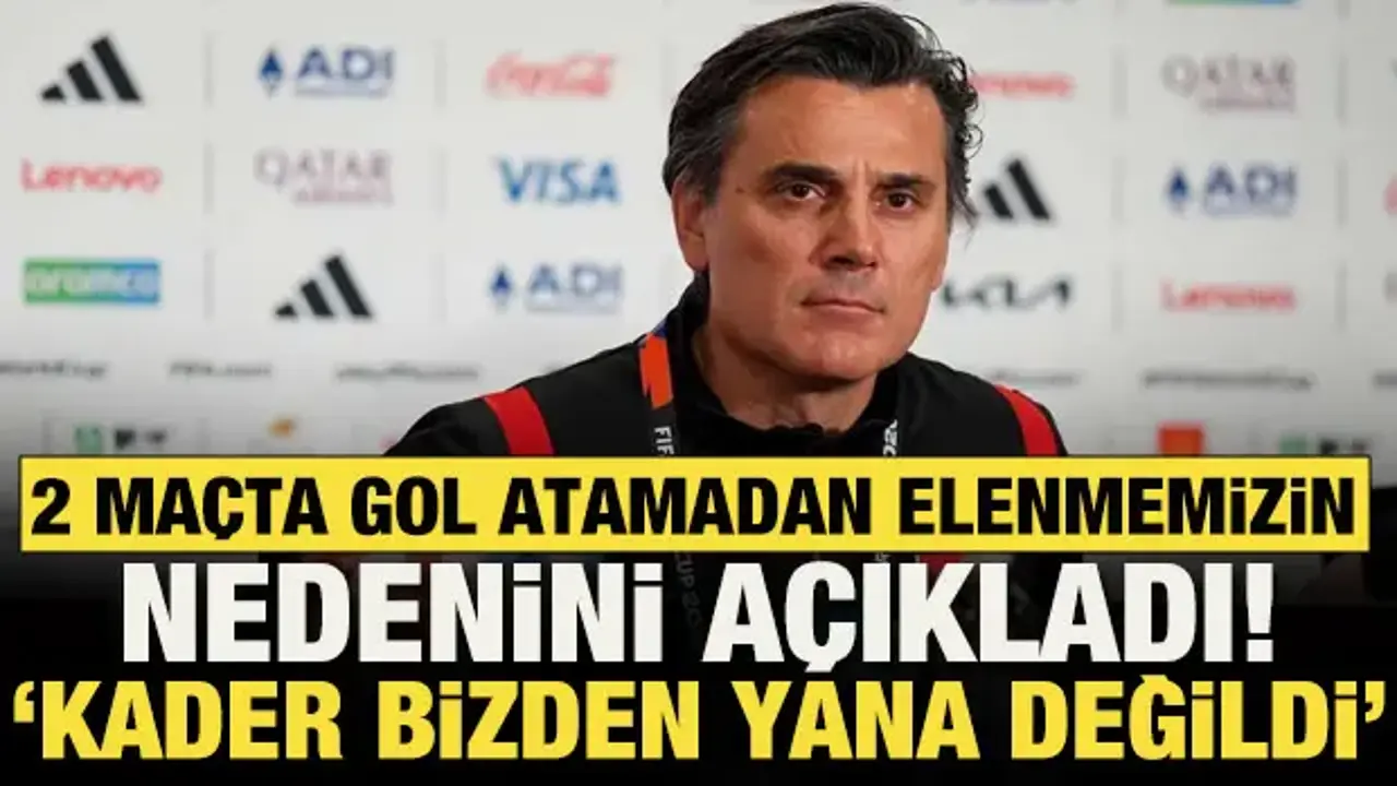 Montella 2 maçta gol atamadan elenmemizin nedenini açıkladı! 'Kader bizden yana değildi'