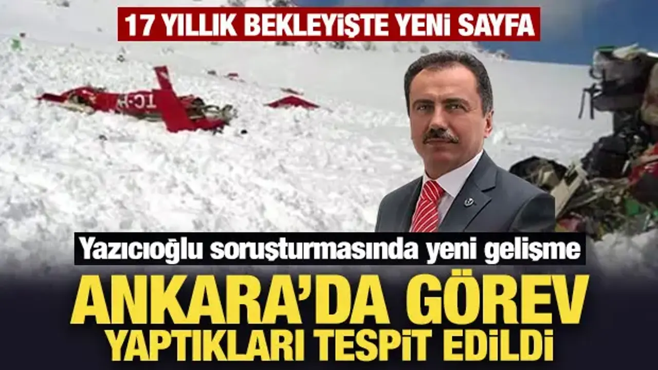 Muhsin Yazıcıoğlu soruşturmasında dikkat çeken Ankara detayı