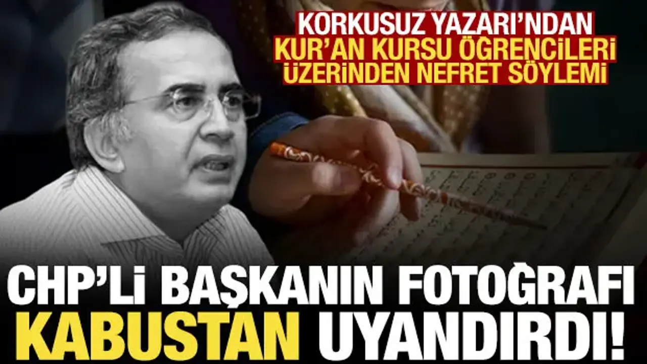 Mutlu'dan Kur'an kursu öğrencileri üzerinden nefret söylemi: Kabusunda görse inanmazmış!