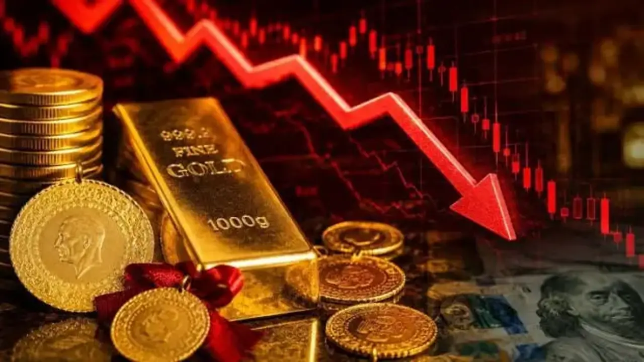 Ons altın 4.050 dolar sınırının altına indi: Gram altın kaç TL?