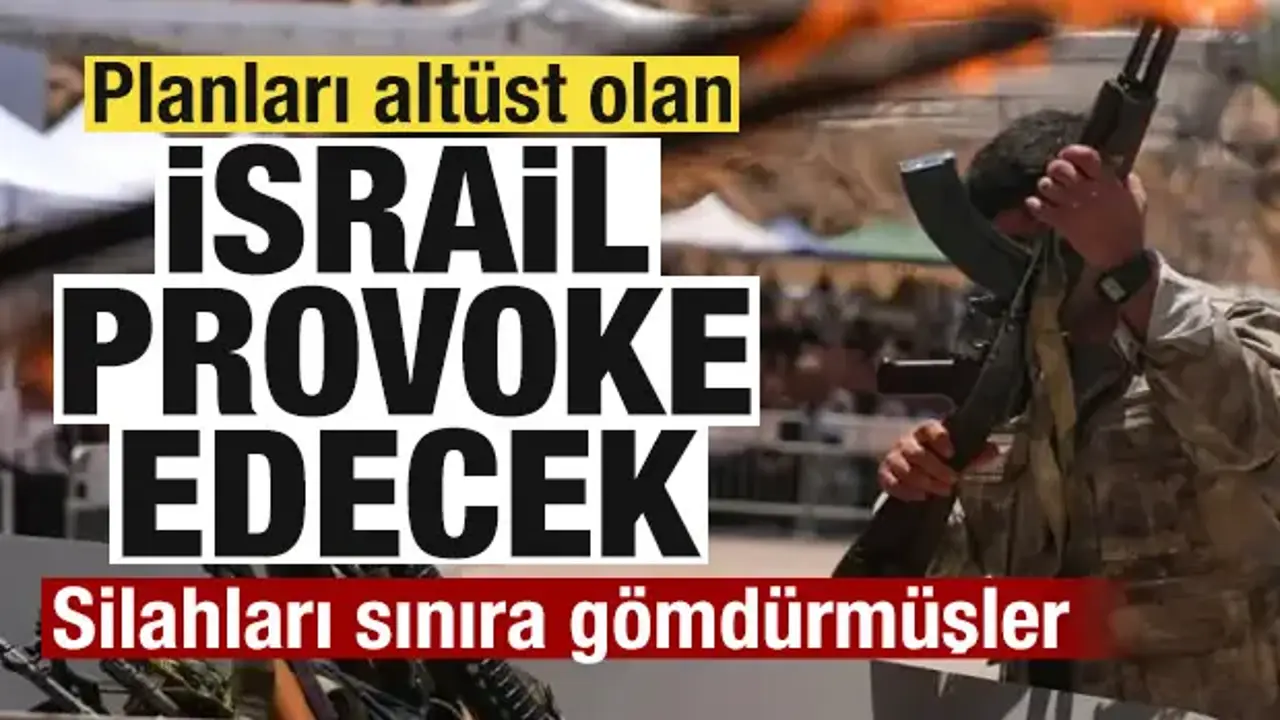 Planları altüst olan İsrail sabotaj peşinde! Silahları sınıra gömdürmüşler
