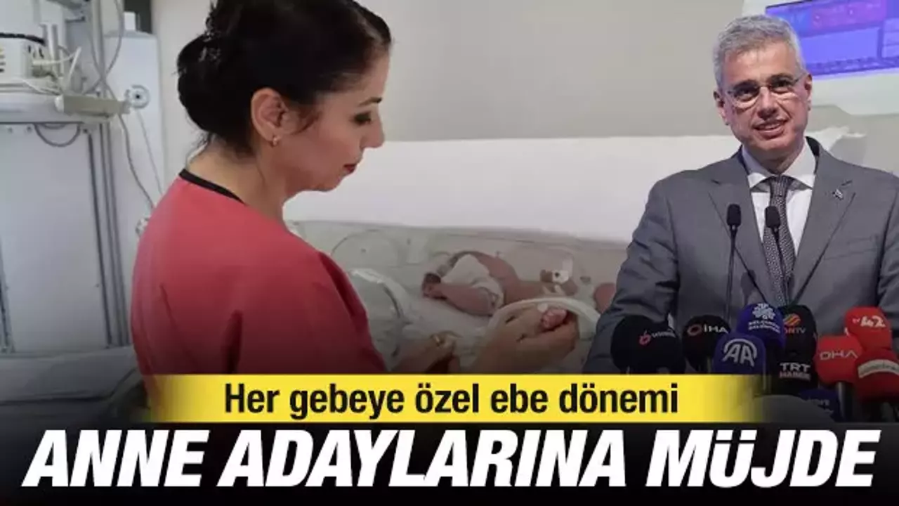 Sağlık Bakanlığı'ndan normal doğuma teşvik: Her gebeye özel ebe dönemi