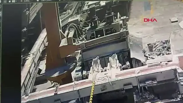 Sakarya'da alüminyum fabrikasındaki patlamanın görüntüleri ortaya çıktı