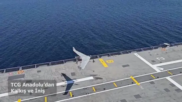 Savaş gemilerinden dikey kalkış: KALKAN DİHA deniz testlerini başarıyla geçti!