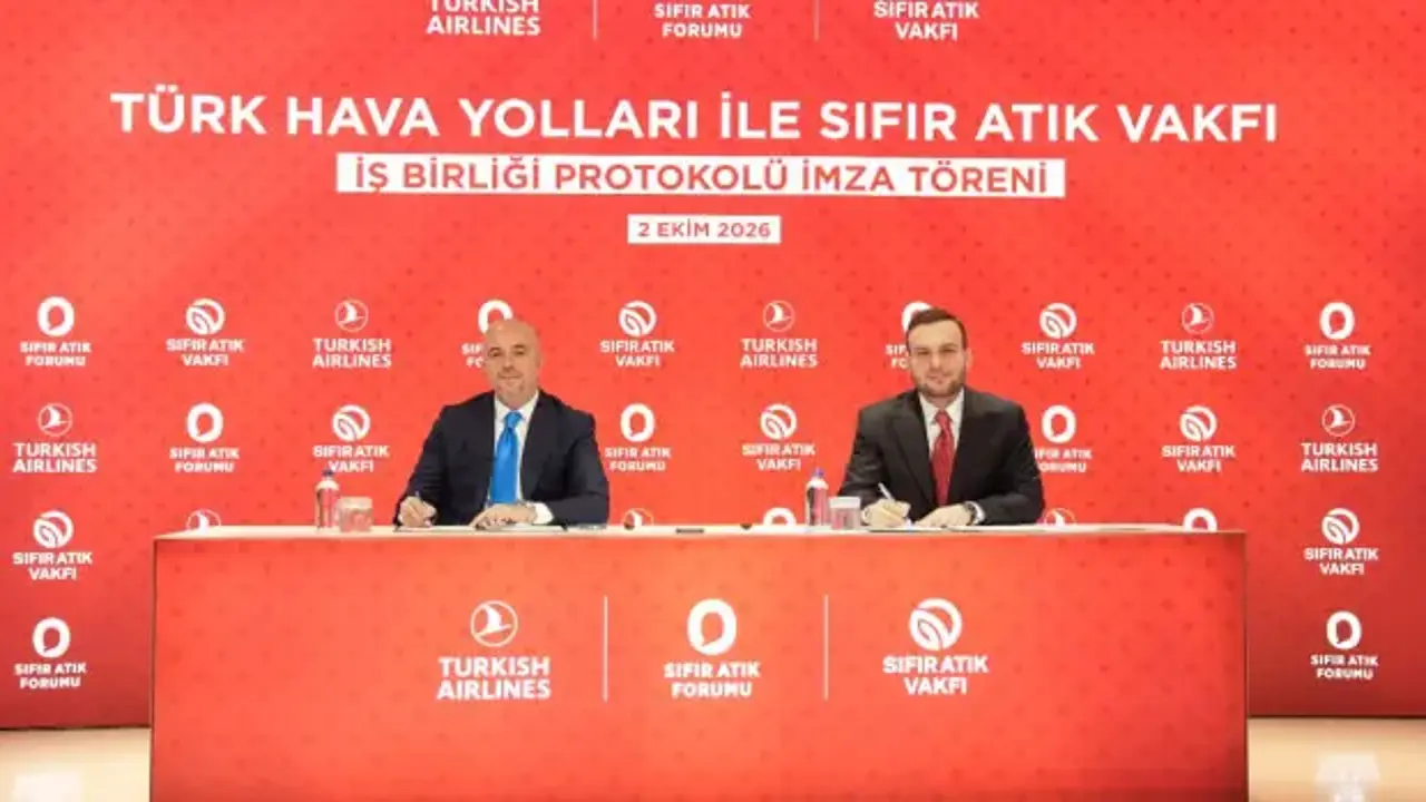 Sıfır Atık Vakfı ile Türk Hava Yolları arasında sürdürülebilir havacılık için stratejik iş birliği