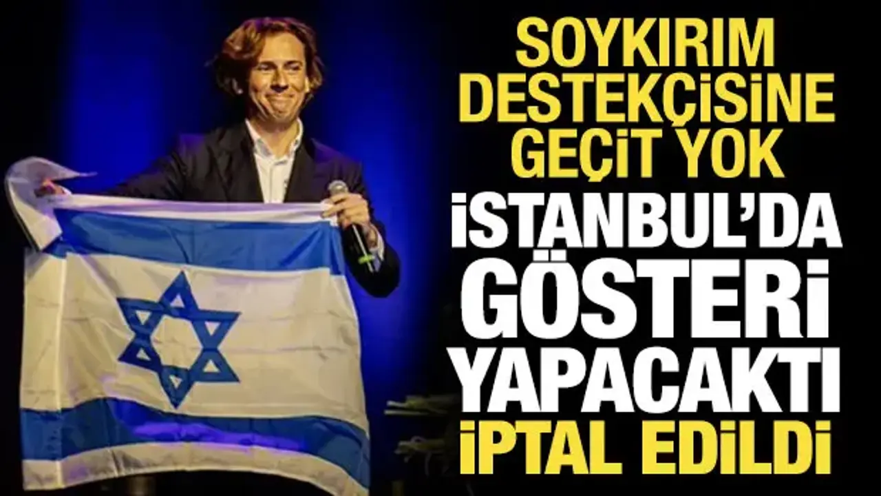 Siyonist komedyen Maxim Galkin'in İstanbul gösterisi iptal edildi