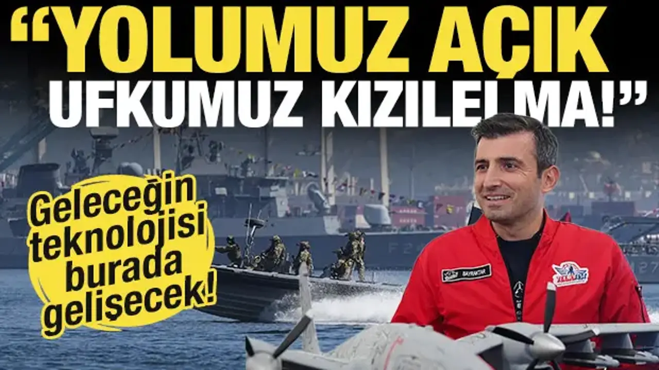 Son Dakika: Mavi Vatan kapılarını açtı! Selçuk Bayraktar: Yolumuz açık, ufkumuz KIZILELMA!
