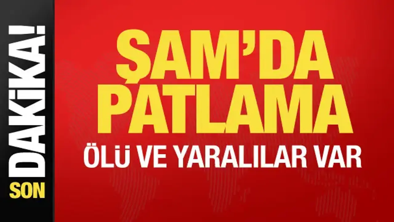 Son dakika... Şam'da bir kafede patlama