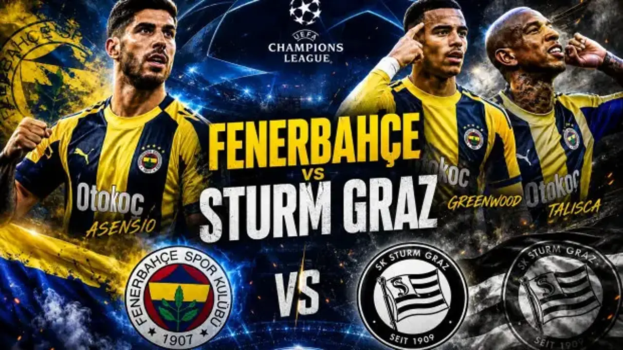 Sturm Graz - Fenerbahçe maçı canlı şifresiz izle: İşte muhtemel 11'ler!
