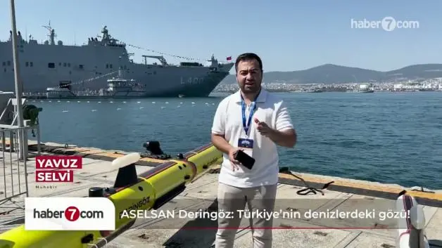 Su altının insansız gücü DERİNGÖZ 600 metre derinlikte otonom görev yapıyor