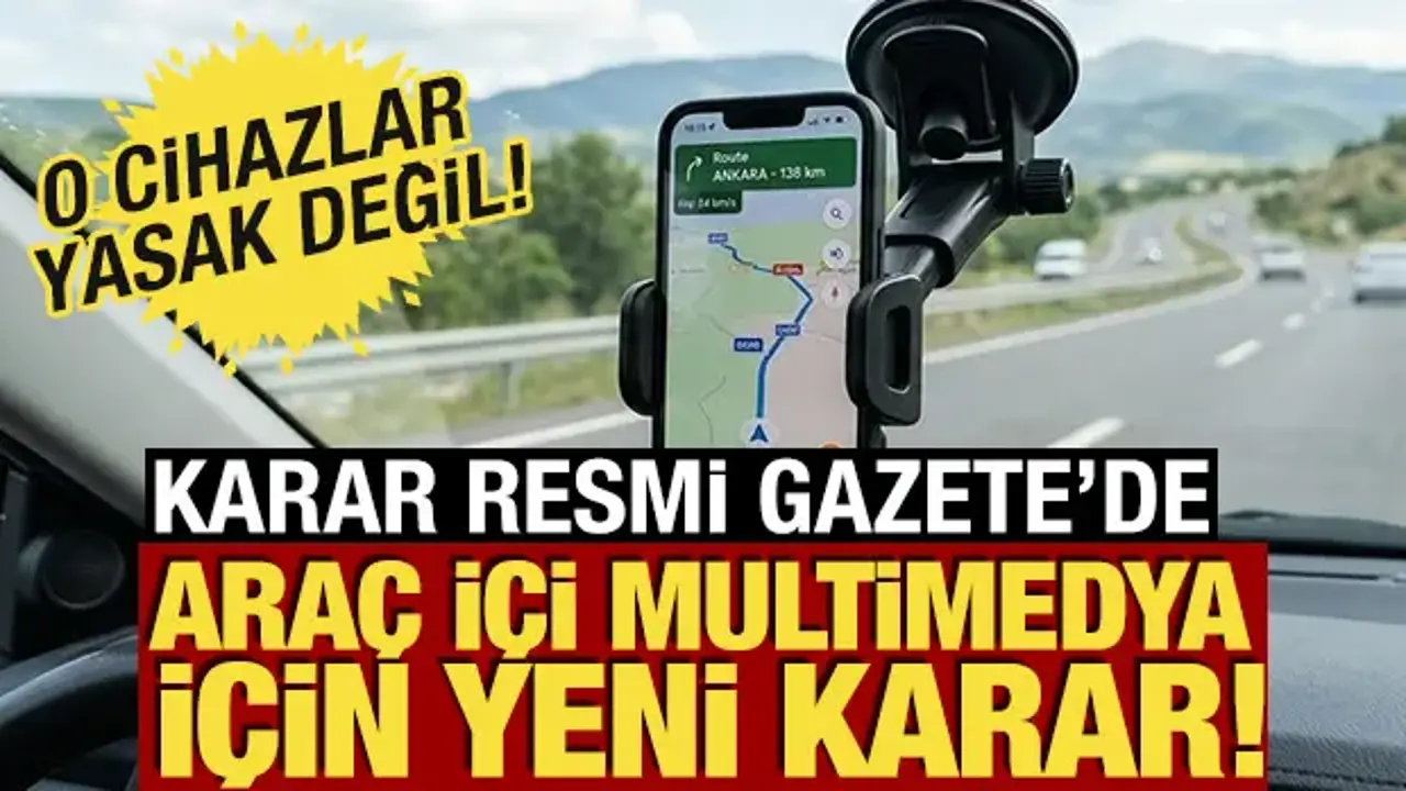 Sürücüler dikkat! Telefon tutucu, ses sistemi ve ekran kullanımına yeni kurallar