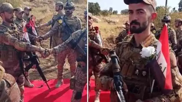 Tarihi devrin görüntüleri ortaya çıktı: Terör örgütü noktaları Irak ordusuna geçti