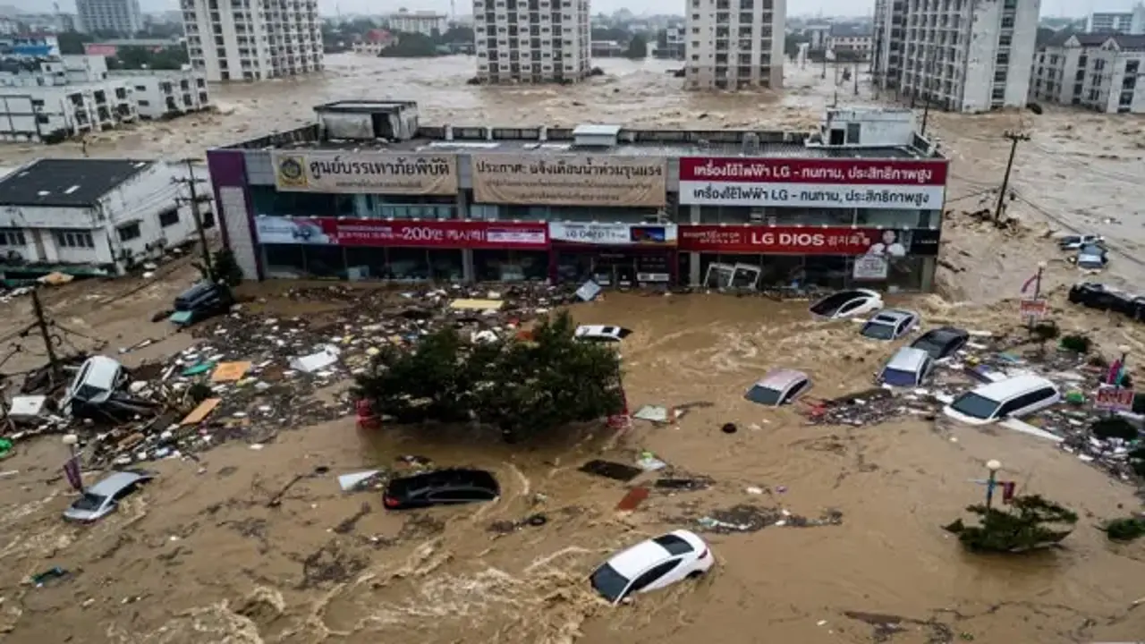 Tayland'da sel faciası: Ölü sayısı 60'a yükseldi
